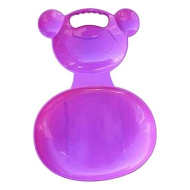 Imagem de MotiveTech Trenó de Inverno para Neve, Ideal para Crianças E Adultos Brincarem Na Areia E No Gelo No Quintal, Perfeito para Um Passeio Suave Na Grama, Violeta