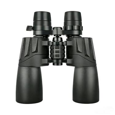 Imagem de MAGNIDOG Binóculos profissionais de alta potência 10 x 50, blindado de borracha, prisma Porro BAK4, à prova d'água, lentes multirevestidas para observação de pássaros, caça, caminhadas, com foco