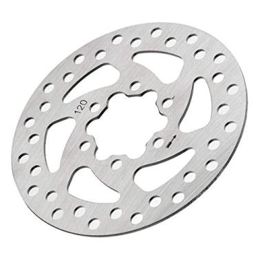 Imagem de KIMISS Disco de Freio de 120 Mm para Scooter Elétrico e Skate - Substituição da Almofada do Rotor de Aço Inoxidável Com Diâmetro Interno de 34 Mm - Desempenho de Frenagem Aprimorado