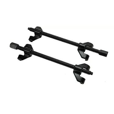Imagem de Acouto 2pcs 15 Polegadas 380mm Compressor de Mola, Kit de Ferramentas de Suporte de Mola de Bobina Resistente, Adequado para Todos Os Carros Com Estampagem de Placa de Aço, 2 Incluídos