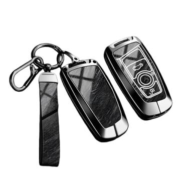 Imagem de Capa de chave de carro de couro de liga de zinco compatível com BMW F20 G20 G30 X1 X3 X4 X5 G05 X6 X7 G11 F15 F16 G01 G02 F48 Acessórios para automóveis((B3) 3)
