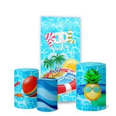Imagem de Trio Capas Cilindro + Painel Lateral Pool Party (K5PPY0001)