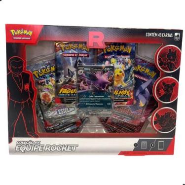 Imagem de Pokémon Box Equipe Rocket EX  Certificado FSC, Roxo