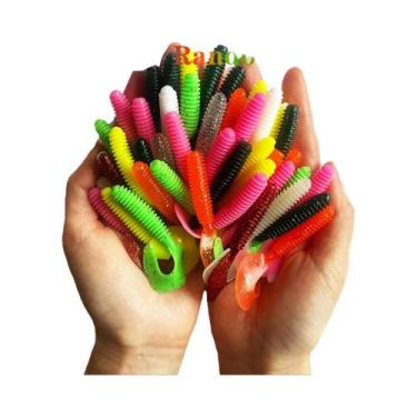 Imagem de Iscas De Silicone Em Formato De Peixe Falso 50PCS 100PCS 150PCS Ferram