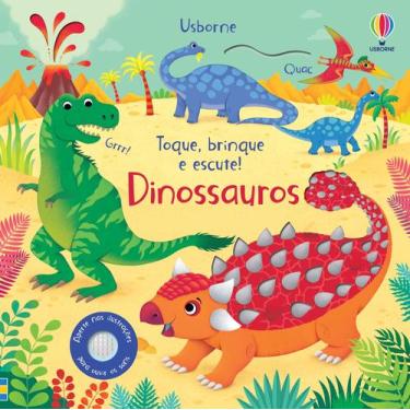 Imagem de Livro - Dinossauros: Toque, brinque e escute!