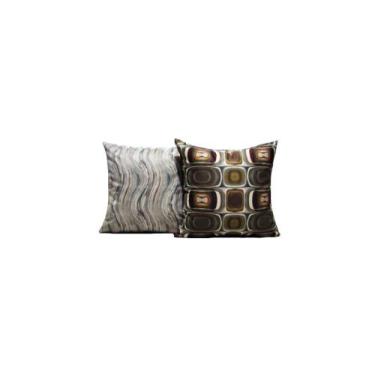Imagem de Capas de Almofadas 45 x 45 Tecido Veludo Conjunto 2 Peças - Nallu Deco