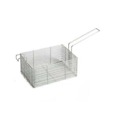 Imagem de Cesto de Fritura 24x17x10 Inox Fritadeira Eletrica - JETFERR