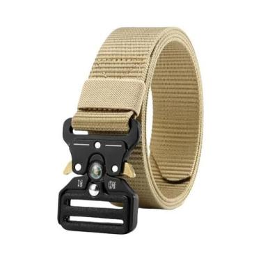 Imagem de Cinto Tático Unissex Durável De Secagem Rápida Em Lona E Nylon Para Ca