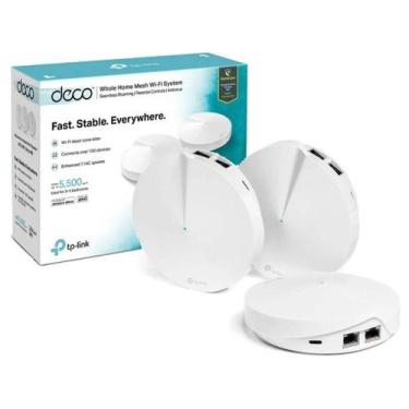 Imagem de Deco M5 Roteador Tp Link Ac1300 Sistema Wifi Mesh Bivolt 100 240V Bran