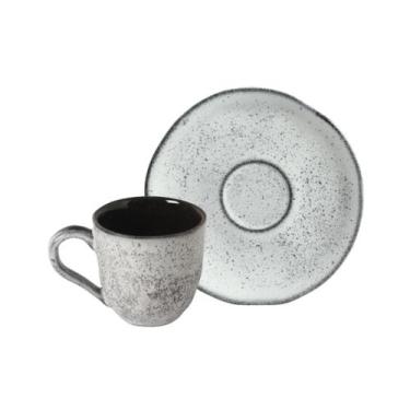 Imagem de Xícara De Café Com Pires Orgânico Echo 100ml Porto Brasil