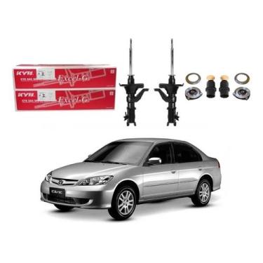 Imagem de Kit Amortecedor Dianteiro Kayaba Civic 1.7 2004 A 2006