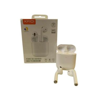 Imagem de Fone de Ouvido Bluetooth Knc5601 Branco - Kaidi