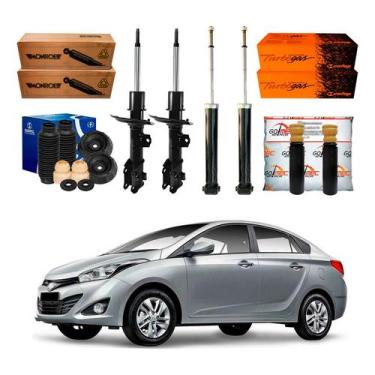 Imagem de Kit Amortecedor Dianteiro Traseiro Hb20s 1.0 1.6 2012 A 2015 - Cofap