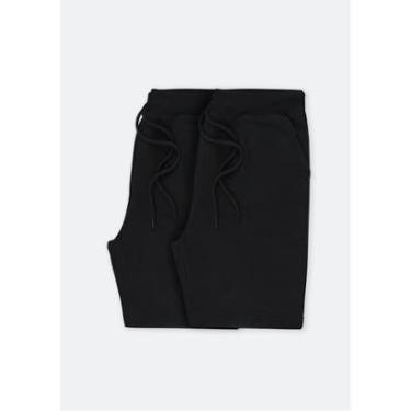 Imagem de Kit Com 2 Bermudas Básicas Masculinas Em Moletom-Masculino