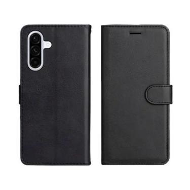 Imagem de Capa Carteira Case Flip Preta para Para Samsung Galaxy A26 5G - LXL