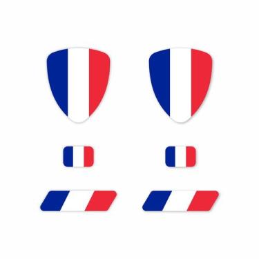 Imagem de Adesivos PVC Transparente Escudo Emblema Bandeira semelhante Resinado 