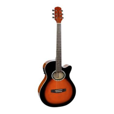 Imagem de Violão Aço Eletroacústico Giannini Performance GSF-1D CEQ, 3 Tone Sunb