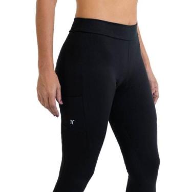 Imagem de Calça de ciclismo damatta eco gel pad07 feminina, Preto, GG