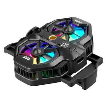Imagem de Cooler para Smartphone darkFlash DF-GSDMC102 RGB - Preto