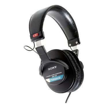 Imagem de Fone De Ouvido Headset Profissional Sony MDR-7506 Preto