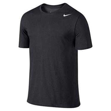 Imagem de NIKE Camiseta masculina Dri-FIT algodão 2.0, preto/branco, GG