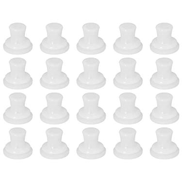 Imagem de Acessório de tampa interna de panela de pressão 20 peças, centro de silicone universal, substituição de plugue de anel de vedação fixo, anel de vedação de tampa de fogão, peças de panela de press