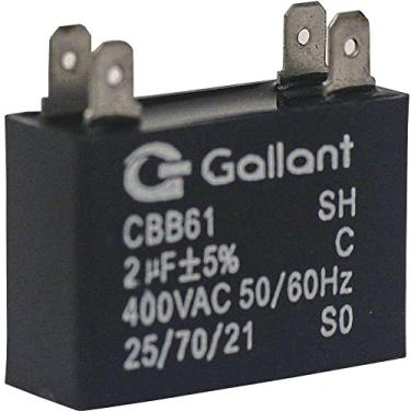 Imagem de Capacitor Cbb61 Gallant 2mf +-5% 400 Vac Gcp20s00a-pt400
