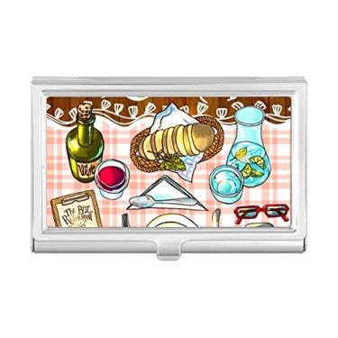 Imagem de The Best Restaurant – Porta-cartões de visita com limonada de vinho