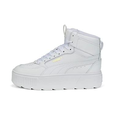 Imagem de PUMA Women's Karmen Rebelle Mid Sneaker, White White, 10