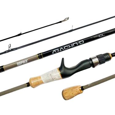 Imagem de Vara Pesca Carretilha Rapala ARACHNID 581CM 5`8 1,70m 8-17 Lbs Carbono Inteiriça