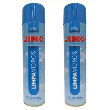 Imagem de Kit 2 Jimo Limpa Vidros 400Ml Limpeza Profissional 