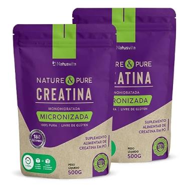 Imagem de Creatina Pura 1kg Monohidratada Micronizada à 180 mícrons. 101% de Pureza em Laudo. Livre de Metais Pesados