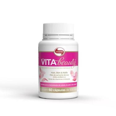 Imagem de Vita Beauty 500Mg (60 Caps) - Padrão: Único - Vitafor