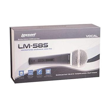 Imagem de Lexsen LM-58S Microfone para vocal com fio