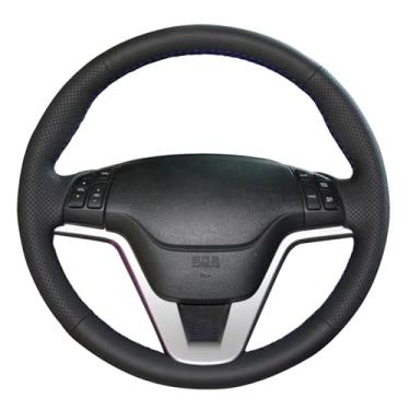 Imagem de Capa de volante, para Honda CR-V CRV 2006-2012, personalize couro costurado à mão DIY