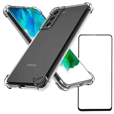 Imagem de Kit Capa Anti Impacto para Samsung Galaxy S21 Fe + Película 3D Vidro