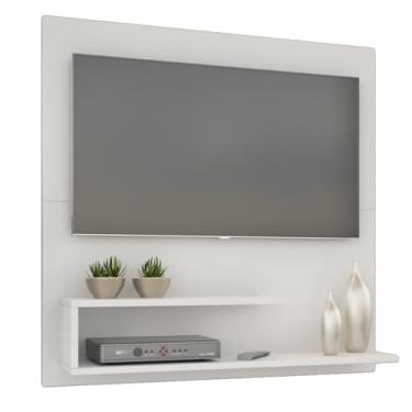 Imagem de Painel Estante para Tv Home Oralndo Smart 32 Polegadas Nicho Sala Quarto (Branco)