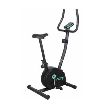 Imagem de Acte, Bicicleta Ergométrica Magnética 2.0 E40, 8 Níveis de Resistência com Banco Ajustáve e Display Multifuncional, Preto