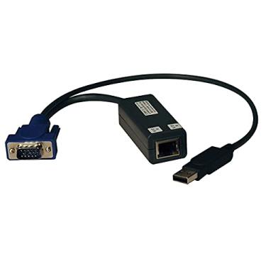 Imagem de TRIPP LITE KVM Switch USB Unidade de interface de servidor mídia virtual HD15 USB RJ45 (B078-101-USB-1)