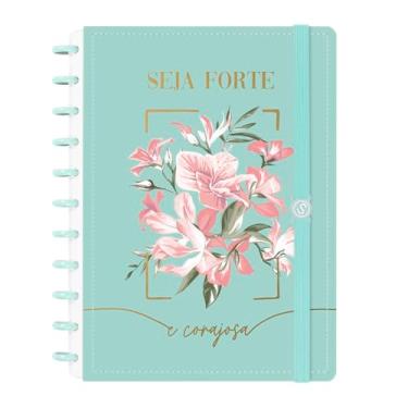 Imagem de Caderno de Disco Inteligente G Opulence Seja Forte Turquesa