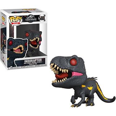Imagem de Funko Indoraptor: Jurassic World - Fallen Kingdom x POP! Filmes Boneco de vinil e 1 POP! Pacote protetor gráfico de plástico PET compatível [#588 / 30984 - B]