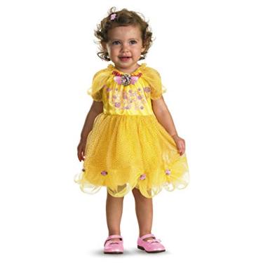 Imagem de Disguise Fantasia da Bela e a Fera da Disney para bebês meninas, Amarelo, 12-18 Months