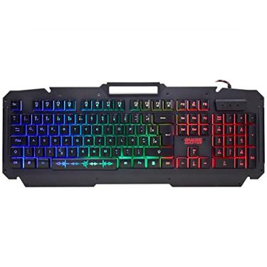Imagem de TECLADO K-MEX GAMER KMJ9 SHURIKEN Preto