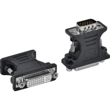 Imagem de Adaptador Dvi Fêmea 24+5 X Vga Macho Adviif-v - PC / 5 - VINIK