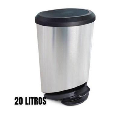 Imagem de Cesto De Lixo 20lts C/ Pedal Banheiro E Cozinha - Lixeira