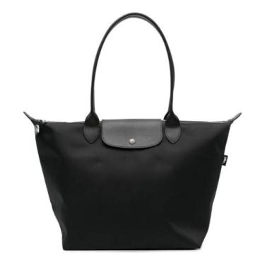 Imagem de Bolsa Feminina Sacola Dobrável Impermeável Estilosa Viagem - Alwy, Pre