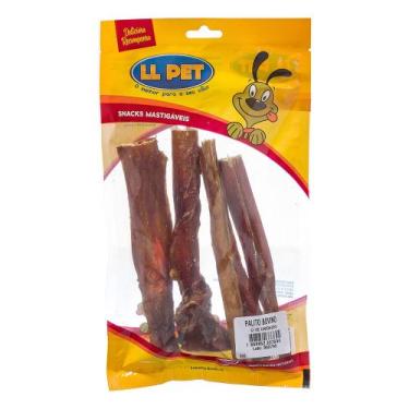 Imagem de Brinquedo mordedor petisco snack pet natural palito bovino para cães o