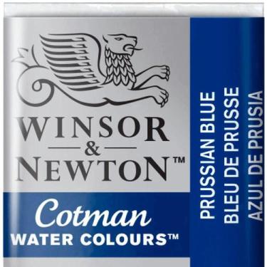 Imagem de Aquarela Winsor & Newton Cotman Pastilha 538 Prussian Blue - WINSOR NE