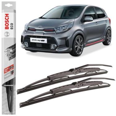 Imagem de Par Palheta Limpador Parabrisa Bosch ECO Ferro Kia Picanto