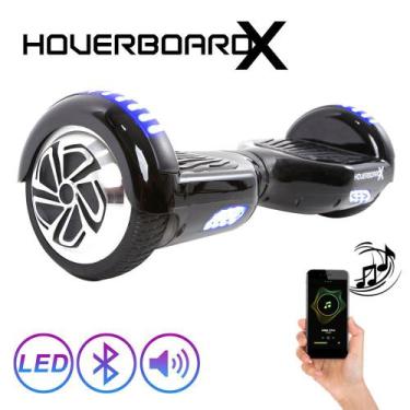 Imagem de Hoverboard Bluetooth 6,5" Polegadas Preto HoverboardX Bolsa